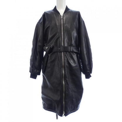 Prada Leather Coat