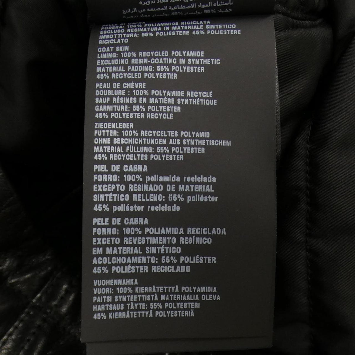 Prada Leather Coat