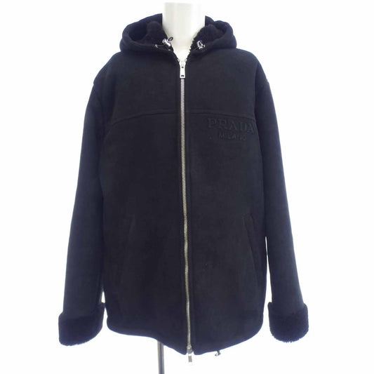Prada UPS608 S232 JHY Shearling Jacket