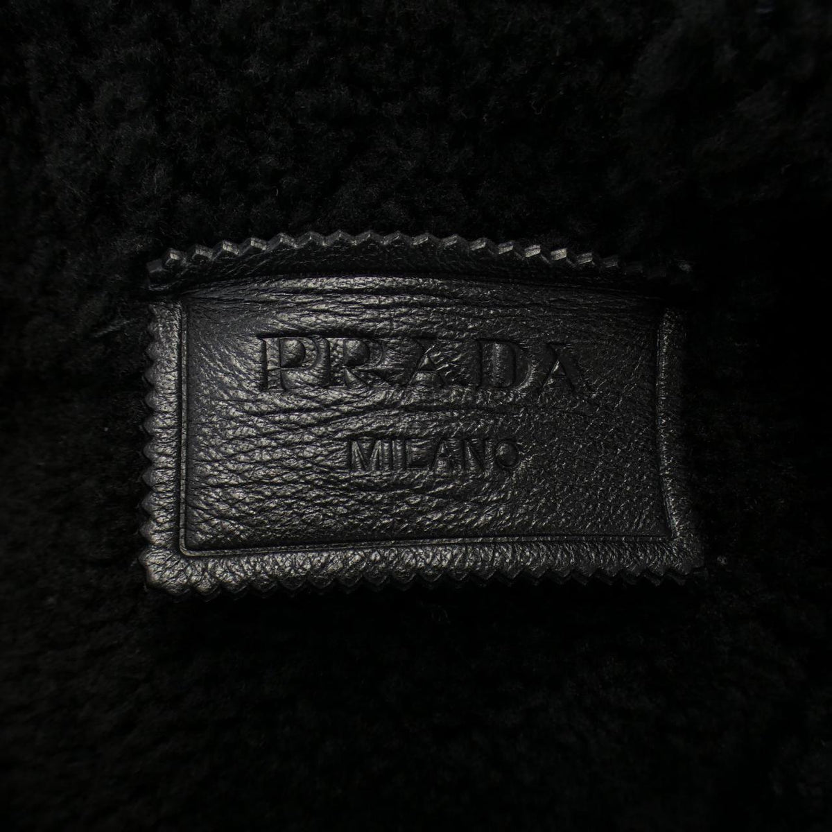 Prada UPS608 S232 JHY Shearling Jacket