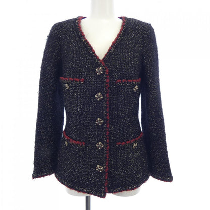 Chanel P42343V30537 Collarless Jacket Jacket