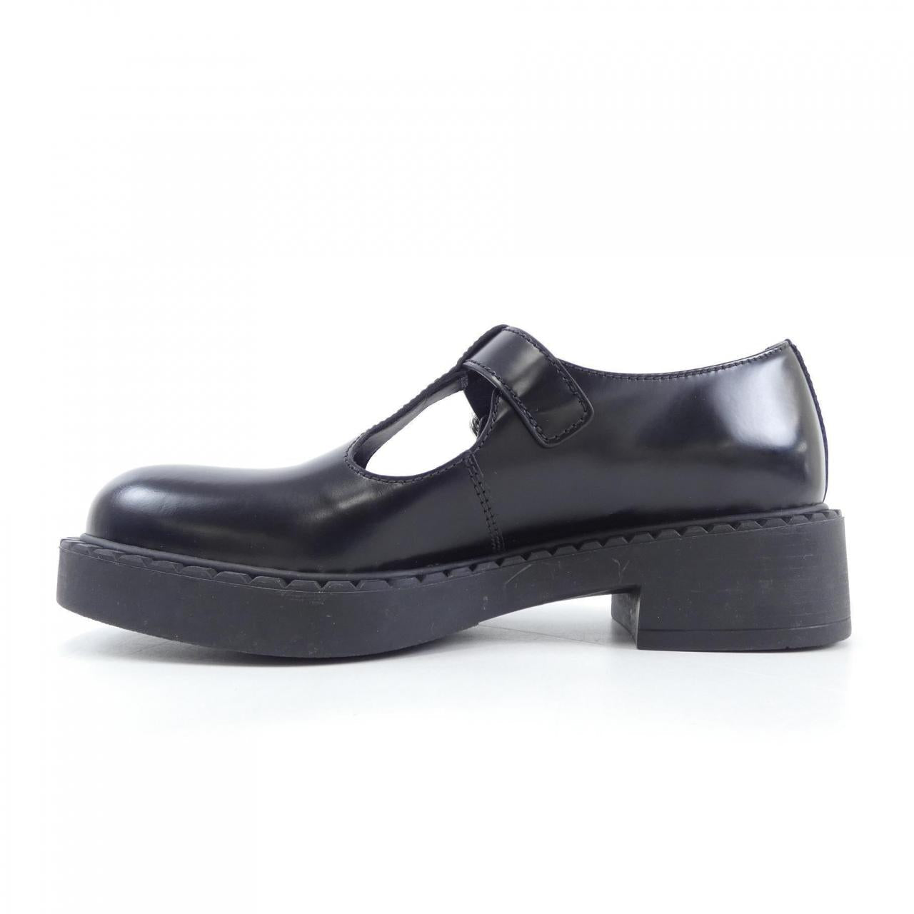Prada 1E834AM Brushed Leather Shoes