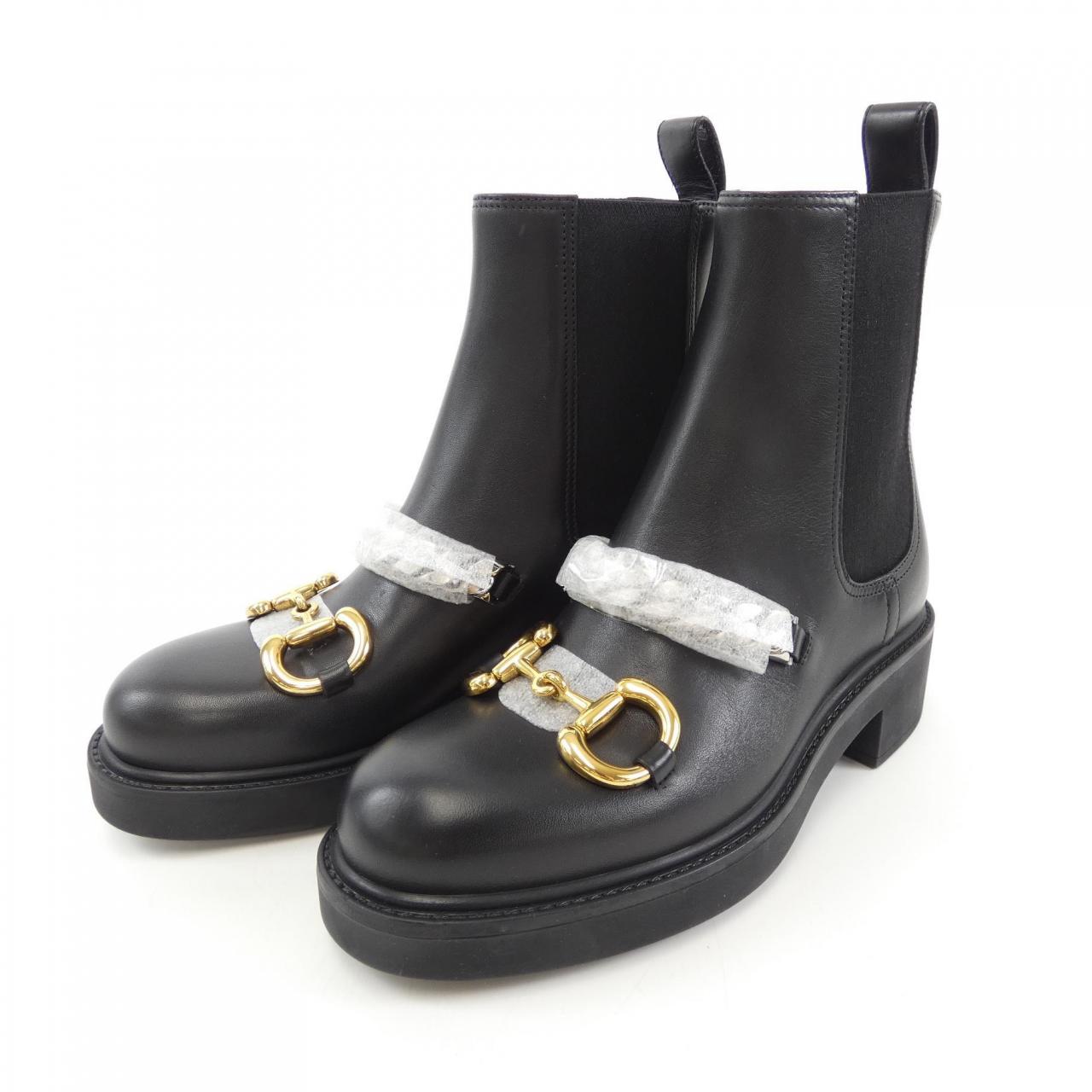 Gucci 17K10 Leather Boots