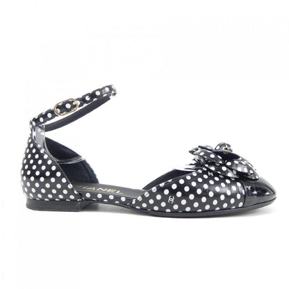 Chanel G45497B15869 Calfskin Patent Calfskin Shoes