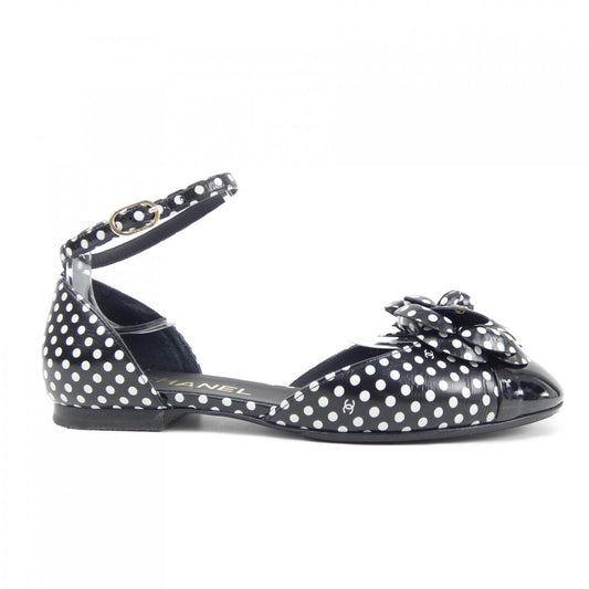 Chanel G45497B15869 Calfskin Patent Calfskin Shoes