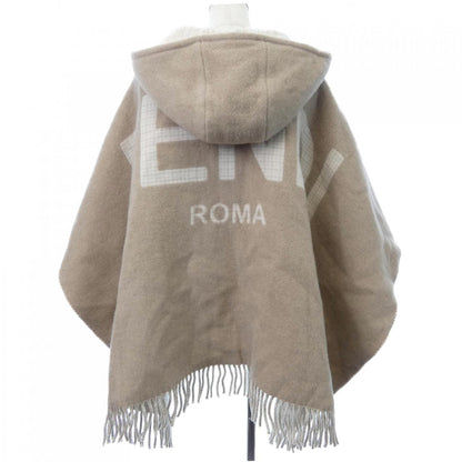 Fendi FXX722 AHR1 TU Cashmere Blend Cape