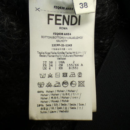Fendi FZQ638 AHE4 Cashmere Blend Skirt