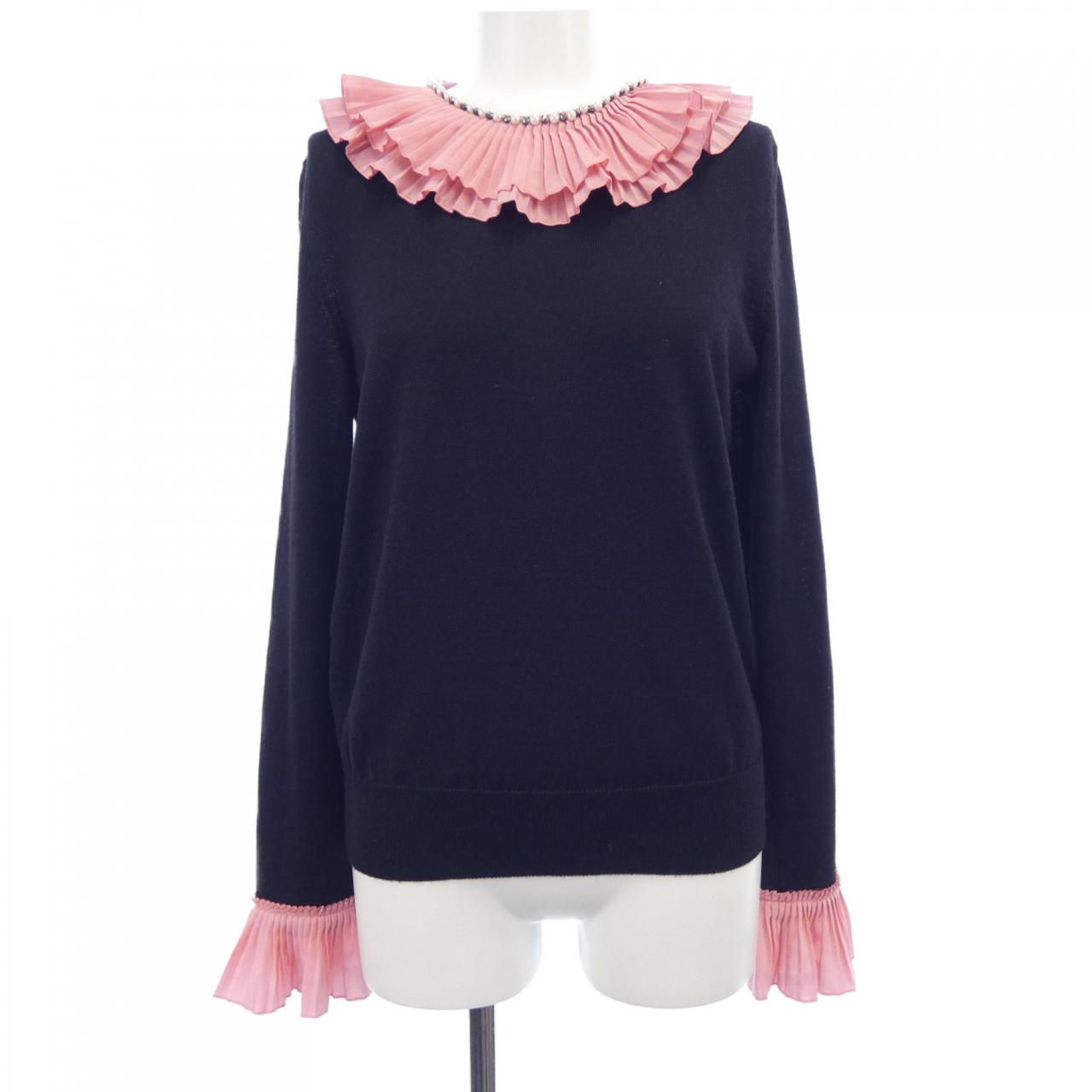 Gucci 472455-X5S89 Cashmere Blend Top