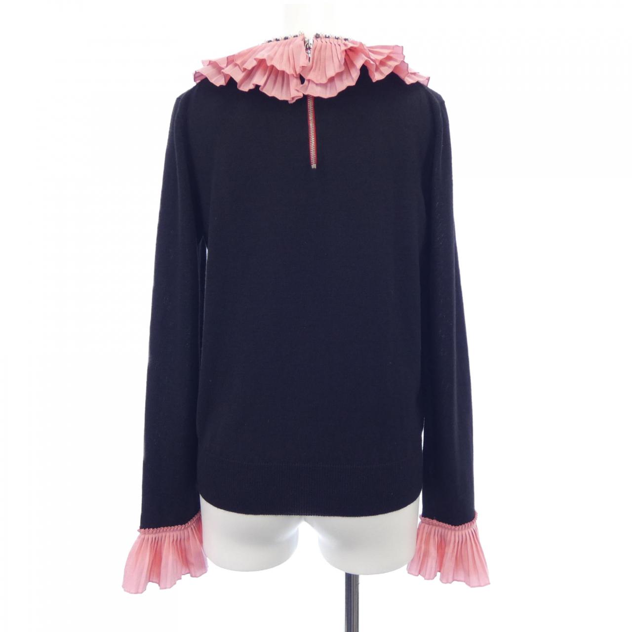 Gucci 472455-X5S89 Cashmere Blend Top