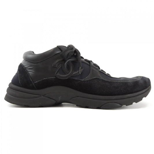 Chanel G33745Y52846 Calfskin Lambskin Fabric Sneakers