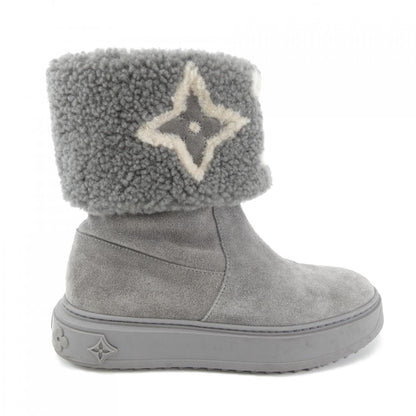 Louis Vuitton Snowdrop Line Shearling Boots
