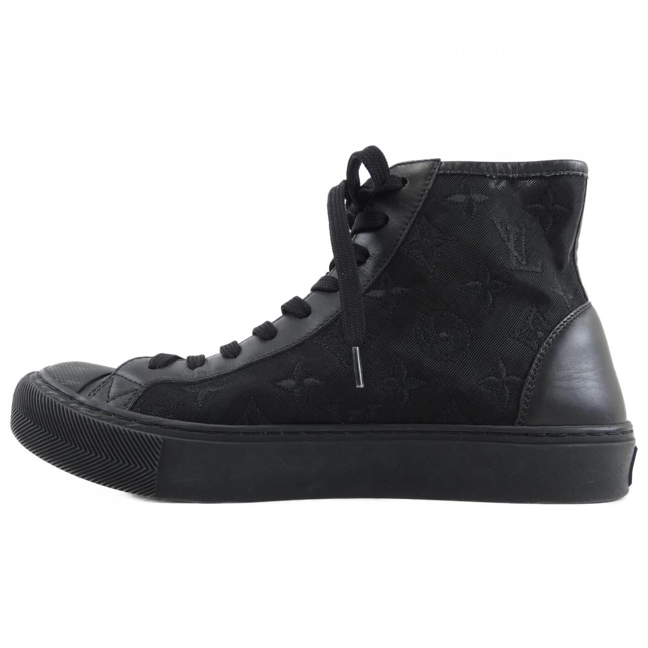 Louis Vuitton Tattoo Line Leather Mesh Sneakers