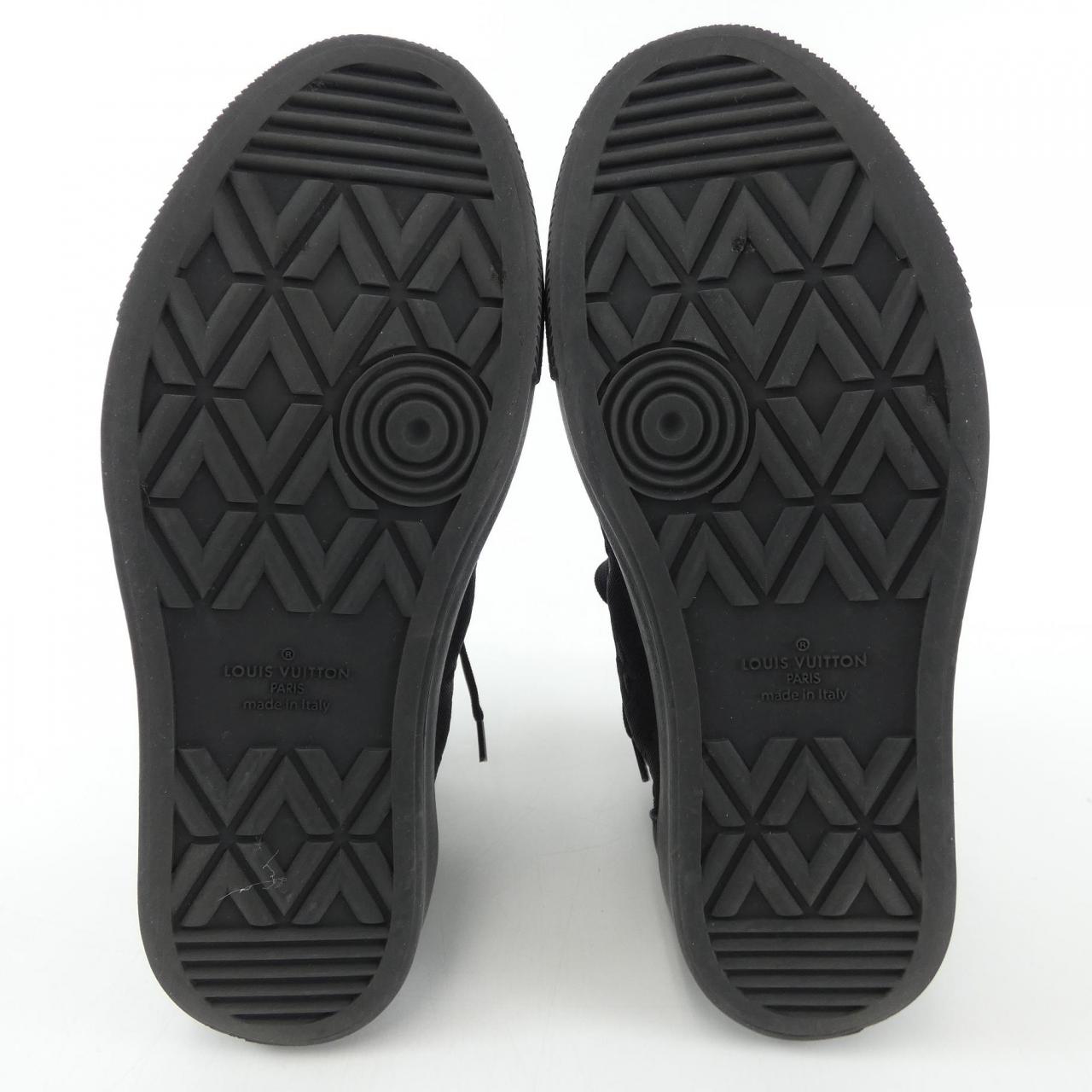 Louis Vuitton Tattoo Line Leather Mesh Sneakers
