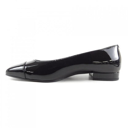 Chanel G45054B13339 Patent Calfskin Flat Shoes