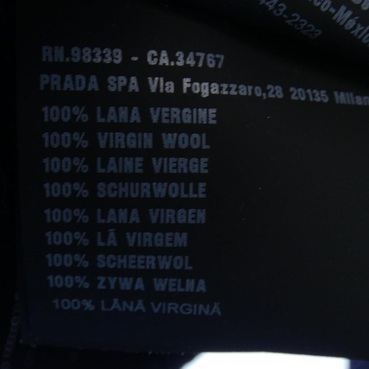 Prada UMR526 S222 11I0 Knit
