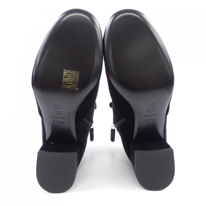 Chanel G46063B18362 Velvet Strass&Metal Boots