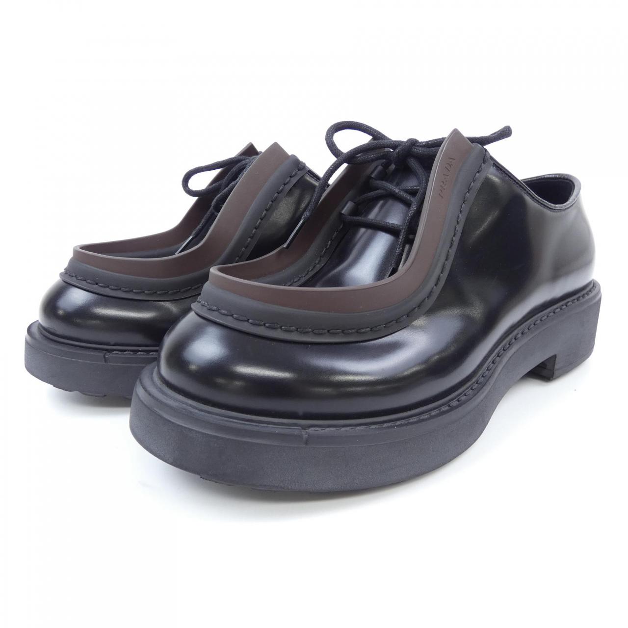 Prada Brushed Leather Shoes