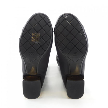 Chanel G38428Y55553 Fabric/Lambskin & Patent Calfskin Boots