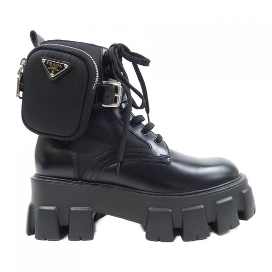Prada 1T255M RE-NYLON Leather Boots