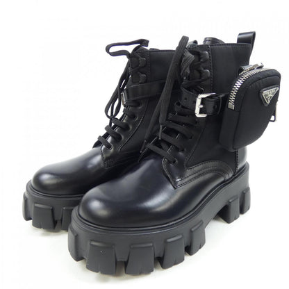 Prada 1T255M RE-NYLON Leather Boots