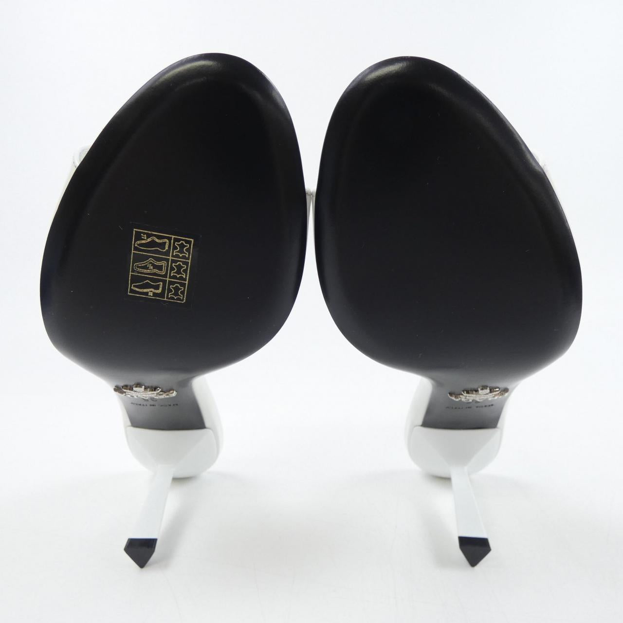 Prada 1XX657 Leather Sandals