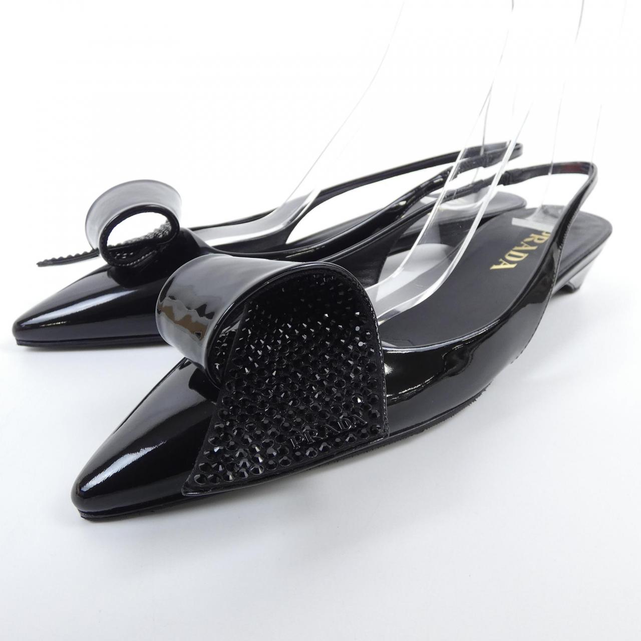 Prada 1I345N Calf Leather Shoes