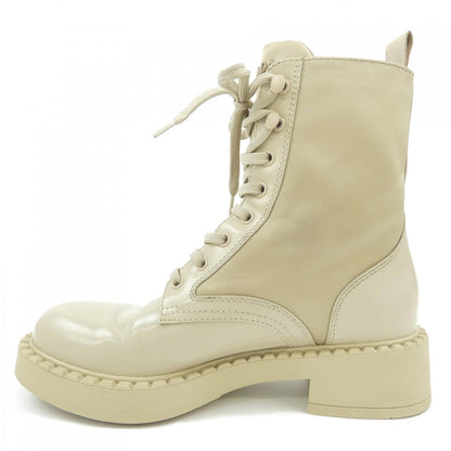 Prada 1T782M 3LF7 Brushed Leather Boots