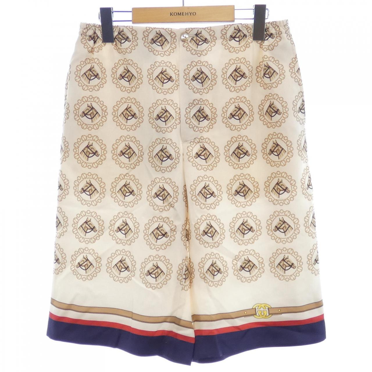 Gucci 672698 ZANKL Silk Shorts