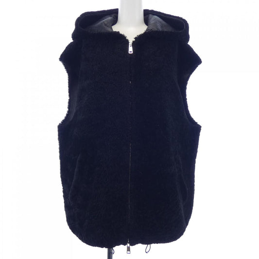 Prada Shearling Long Vest