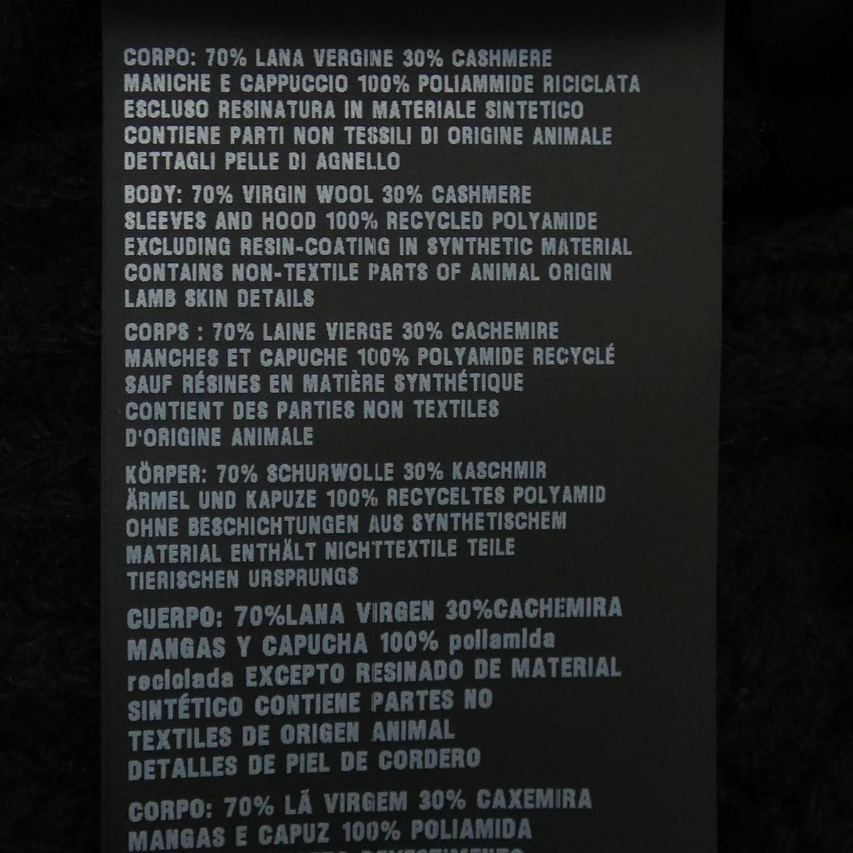 Prada Re-Nylon Cashmere Jacket
