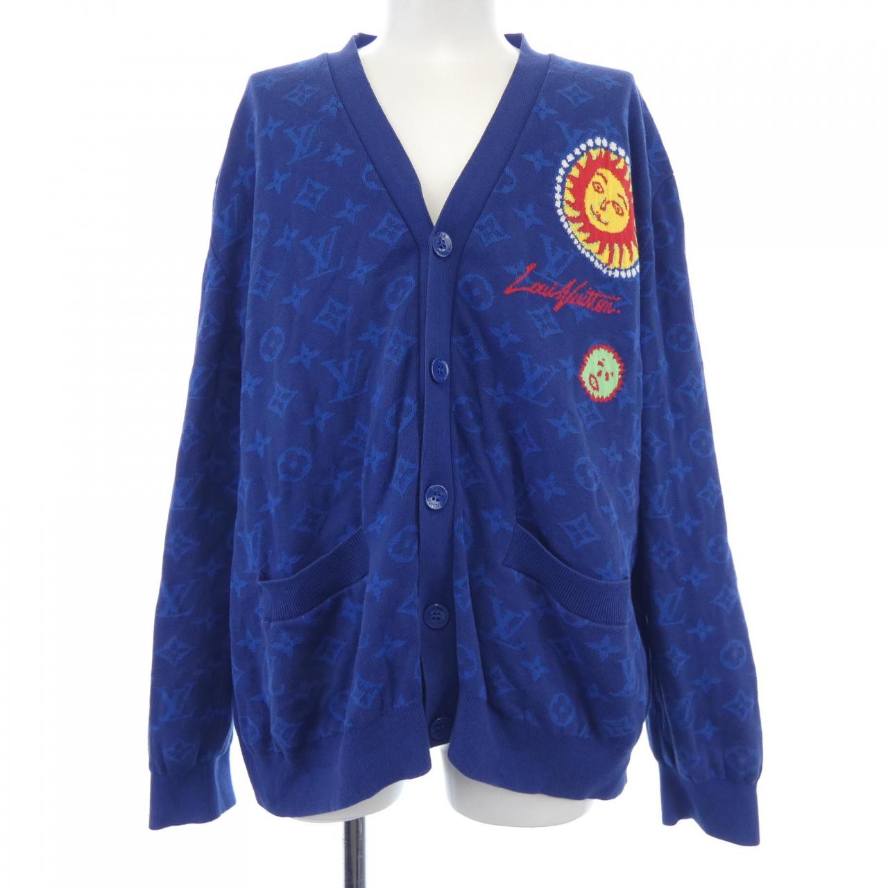 Louis Vuitton HON39WZLW Yayoi Kusama Wool Cardigan