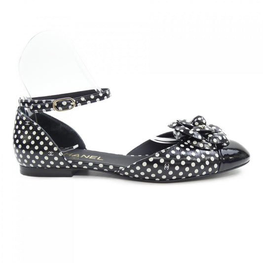 Chanel G45497B15869 Calfskin Patent Calfskin Shoes