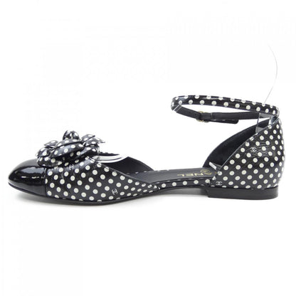 Chanel G45497B15869 Calfskin Patent Calfskin Shoes