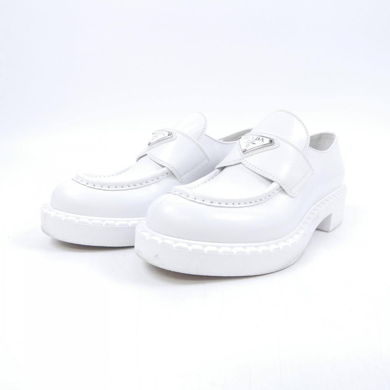 Prada 1D246M ULS Brushed Calf Leather Shoes