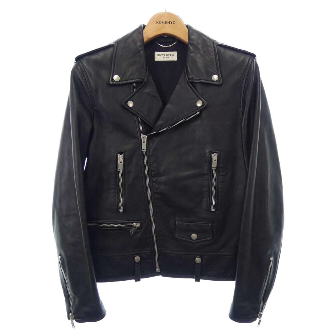 Saint Laurent Leather Riders Jacket