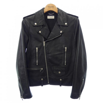 Saint Laurent Leather Riders Jacket