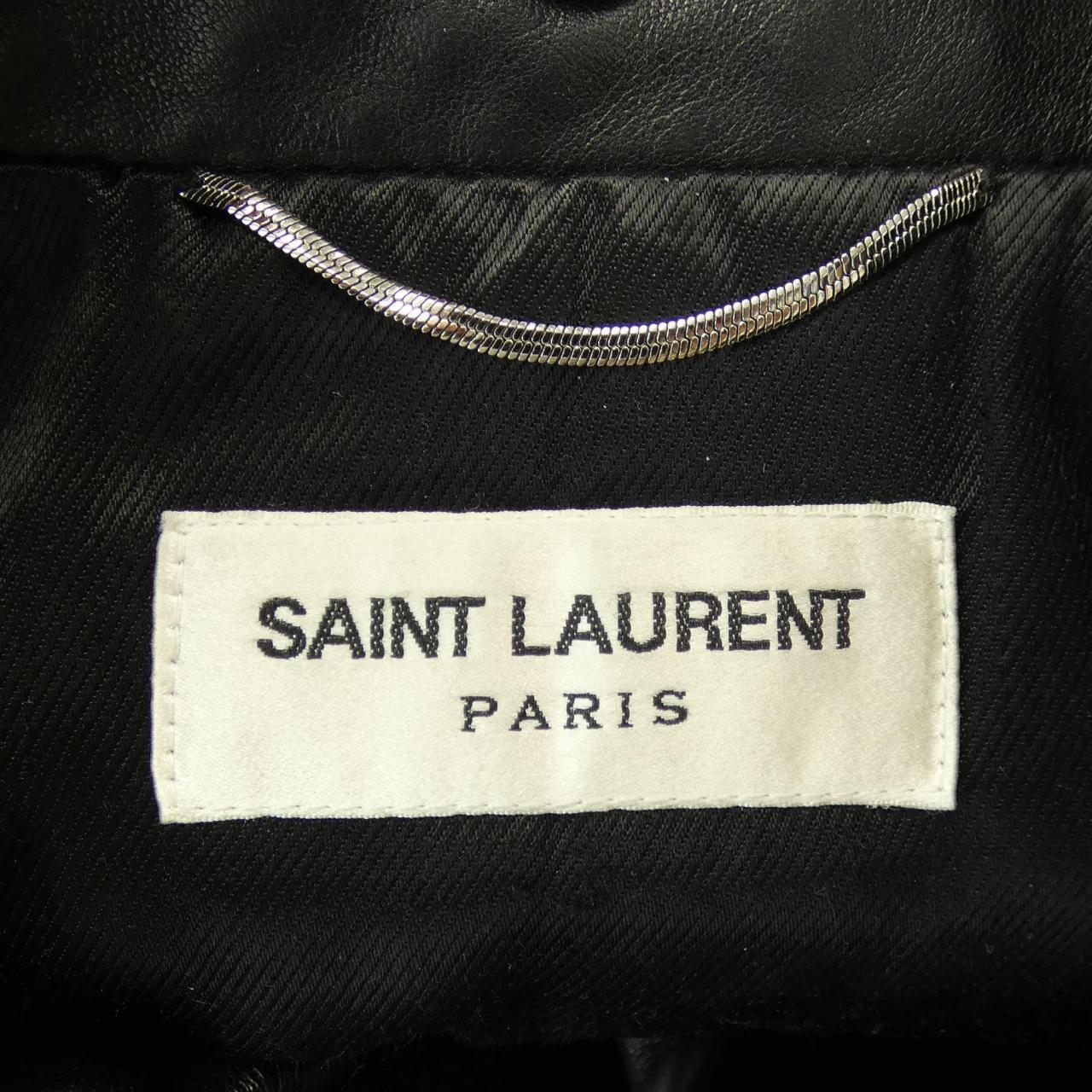 Saint Laurent Leather Riders Jacket