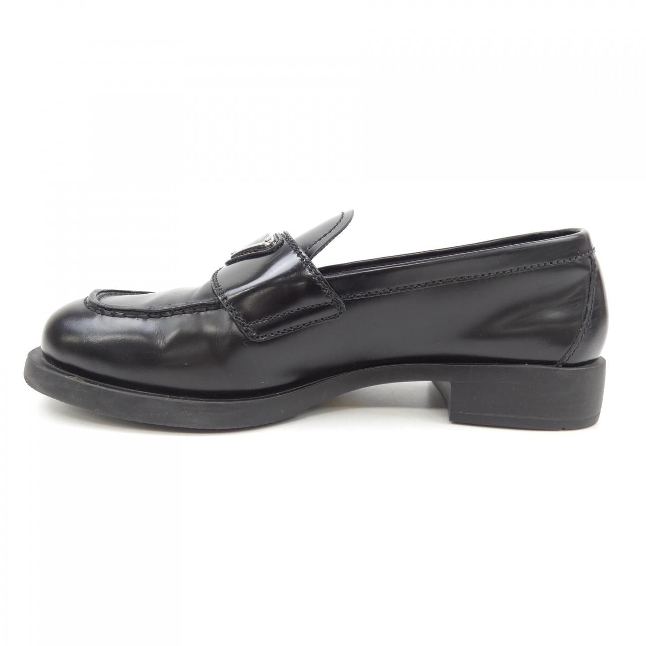 Prada 1D238M Brushed Leather Shoes