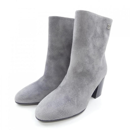 Chanel Suede Calfskin Boots