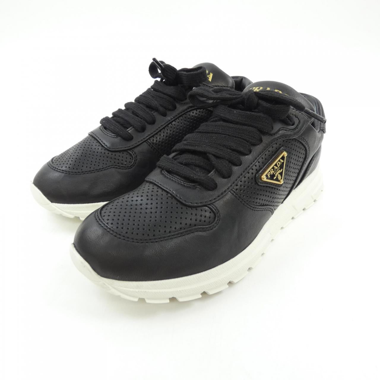 Prada 1E921N Lamb Leather Sneakers