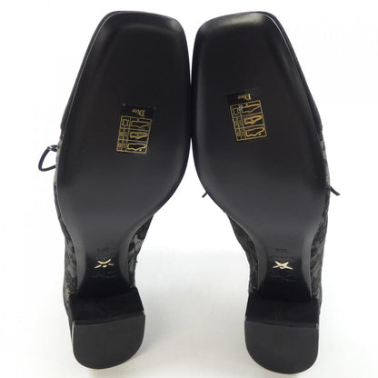 Christian Dior KDI850ROY Embroidery Mesh & Suede Goatskin Boots