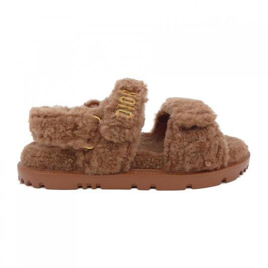 Christian Dior Shearling Sandals