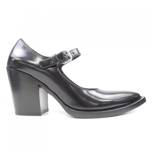 Prada 1I128N Brushed Leather Pumps