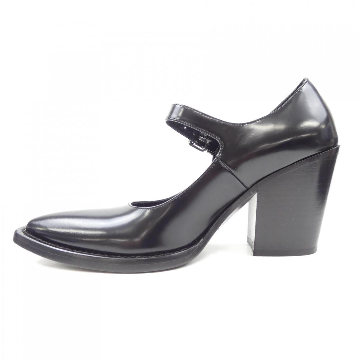 Prada 1I128N Brushed Leather Pumps