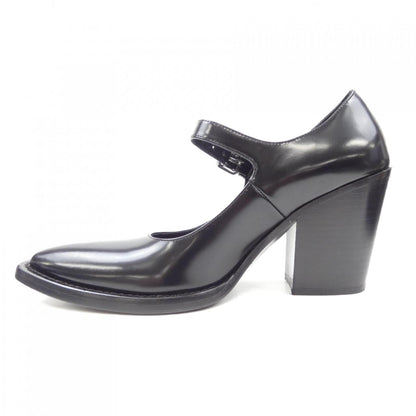 Prada 1I128N Brushed Leather Pumps