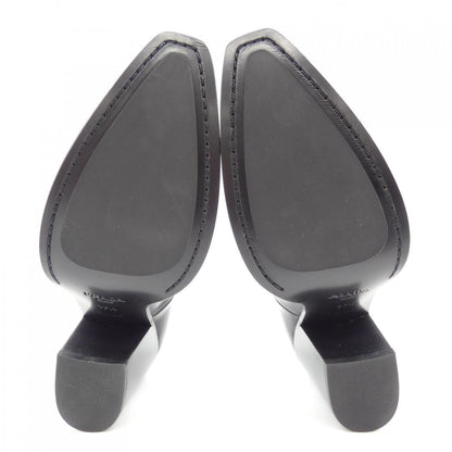 Prada 1I128N Brushed Leather Pumps