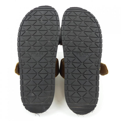 Prada 1XX715 Velvet Sandals