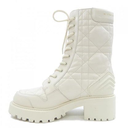 Christian Dior Cannage Quilted Calfskin Boots