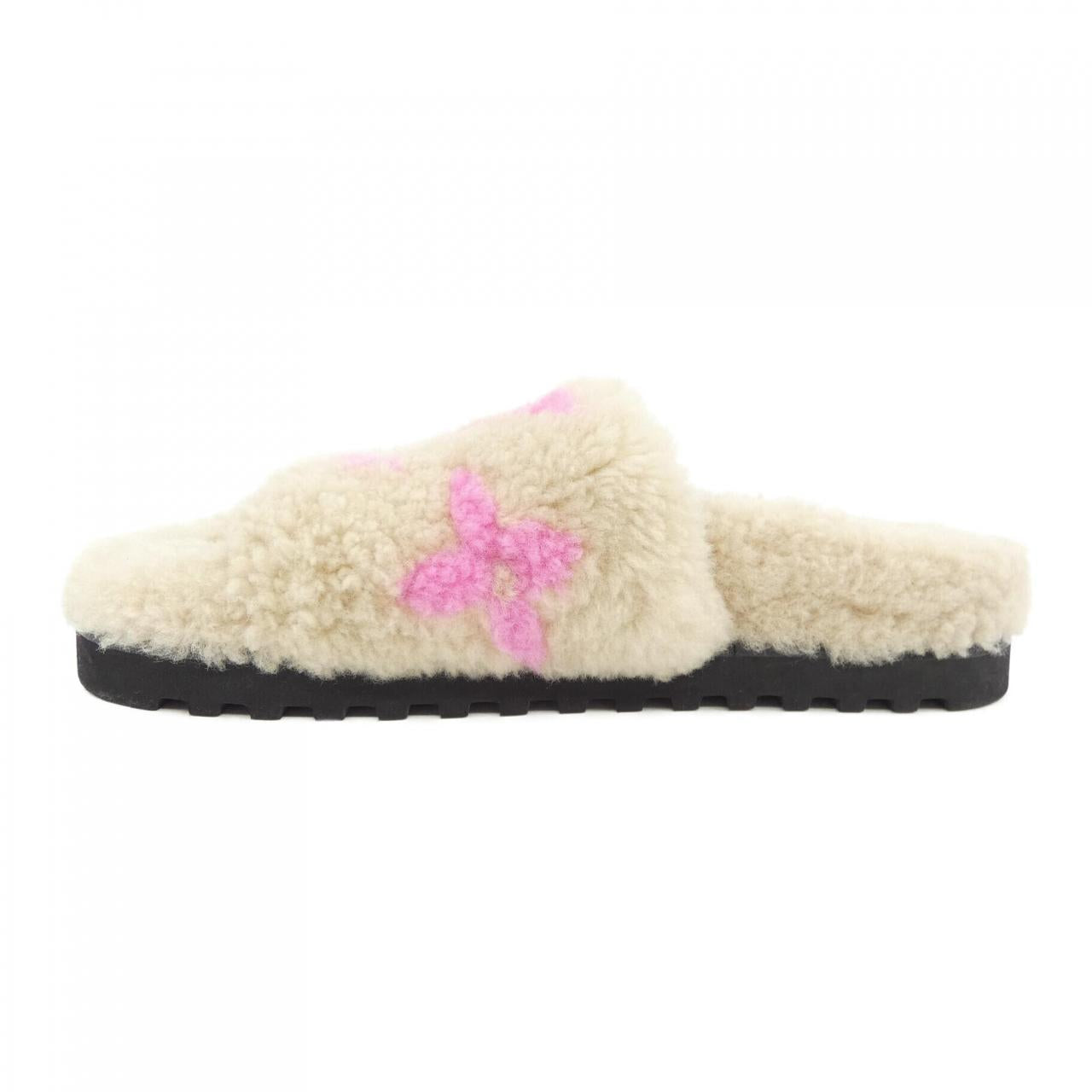 Louis Vuitton Paseo Line Shearling Sandals