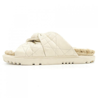 Christian Dior Cannage Quilting Lambskin Sandals